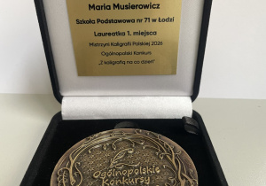 II Ogólnopolskim Konkursie Kaligraficznym „Z kaligrafią na co dzień…”
