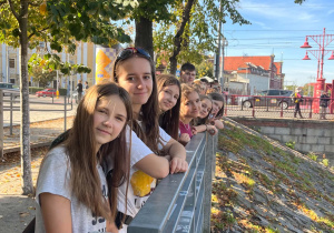 Klasa 7a i 7b na wycieczce we Wrocławiu.