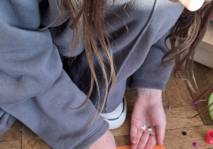 Uczniowie podczas zajęć