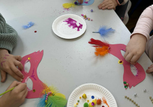 Uczniowie podczas zajęć