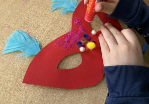 Uczniowie podczas zajęć