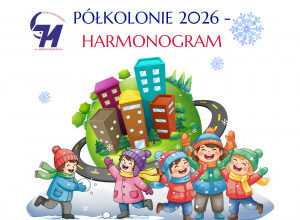 Harmonogram na półkolonie zimowe w SP71