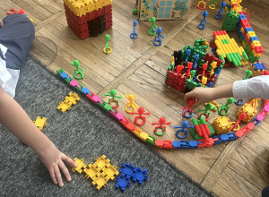 Kreatywna zabawa w naszej świetlicy