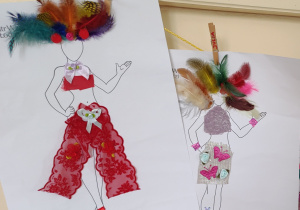 Stroje zaprojektowane przez uczniów kl. 2b