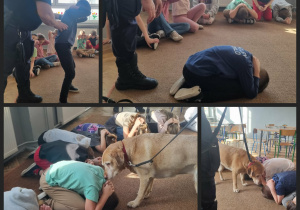 Uczniowie klasy 2c na warsztatach profilaktycznych