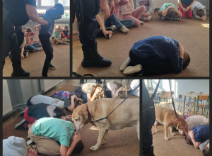 Zajęcia profilaktyczne w klasie 2c