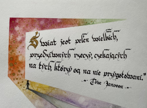 Kolejny sukces w konkursie kaligraficznym!