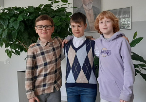 Mistrzowie logicznego myślenia w klasach III.