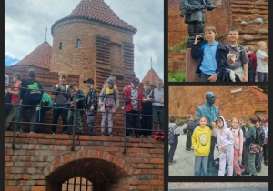 Klasa 2c na wycieczce w Warszawie.
