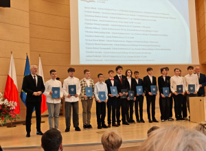 Laureat Wojewódzkiego Konkursu Przedmiotowego z&nbsp;Informatyki.