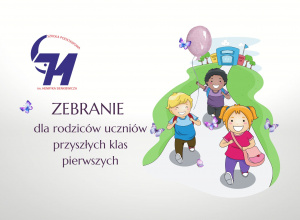 Zebranie dla rodziców dzieci przyszłych klas pierwszych