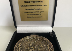 II Ogólnopolskim Konkursie Kaligraficznym „Z kaligrafią na co dzień…”