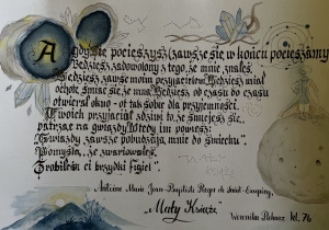 II Ogólnopolskim Konkursie Kaligraficznym „Z kaligrafią na co dzień…”