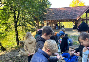 Na wycieczce w Bronowicach.