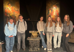 Klasa 7b w Teatrze Małym w Manufakturze