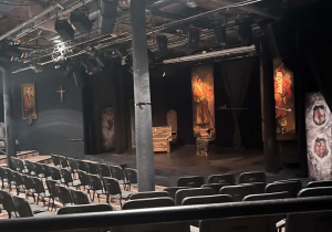 Klasa 7b w Teatrze Małym w Manufakturze