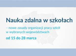 Nauka zdalna w szkołach od 15 do 28 marca