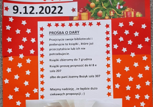 Zaproszenie na Świąteczny Kiermasz Książki.