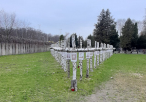 Groby Żołnierzy Niezłomnych Wyklętych.