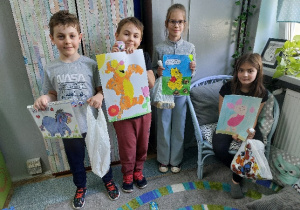 Laureaci konkursu Ulubiony bohater książki pt. Kubuś Puchatek