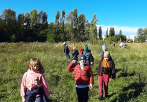 spacer uczniów klasy IIB.