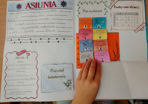 Lapbook ukończony.