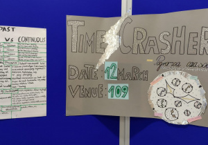 Prace uczniów przygotowane na konkurs TimeCrasher Pogromca Czasów