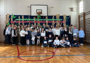 Pamiątkowe zdjęcie wszystkich uczestników konkursu