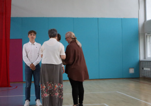 Wyróżnieni uczniowie z klasy 7c
