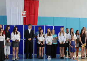 Uroczystość Zakończenia Roku Szkolnego 2024/205 klas ósmych