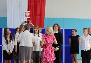 Uroczystość Zakończenia Roku Szkolnego 2024/205 klas ósmych