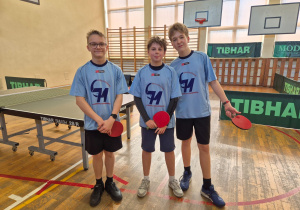 Trzech reprezentantów SP 71.