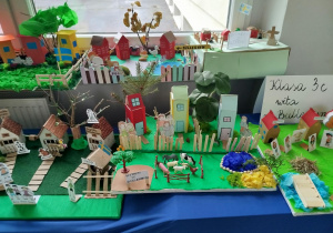 Makiety uczniów klasy 3c