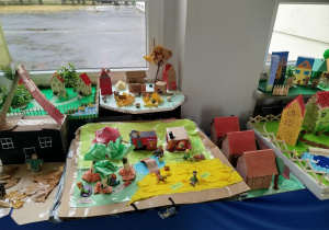 Makiety uczniów klasy 3c