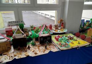 Makiety uczniów klasy 3c