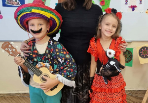 Zabawa w 2c podczas Dnia Meksyku.