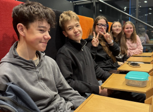 Uczniowie SP 71 na kongresie „Szkoła przeciw przemocy” w EC1