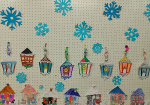 Prace plastyczne wykonane przez uczniów klasy 1a