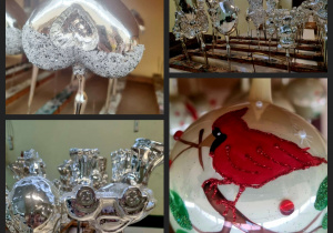 Wyroby piotrkowskiej fabryki bombek