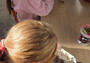 Uczniowie podczas zajęć