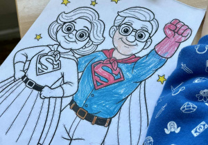 Uczniowie podczas zajęć